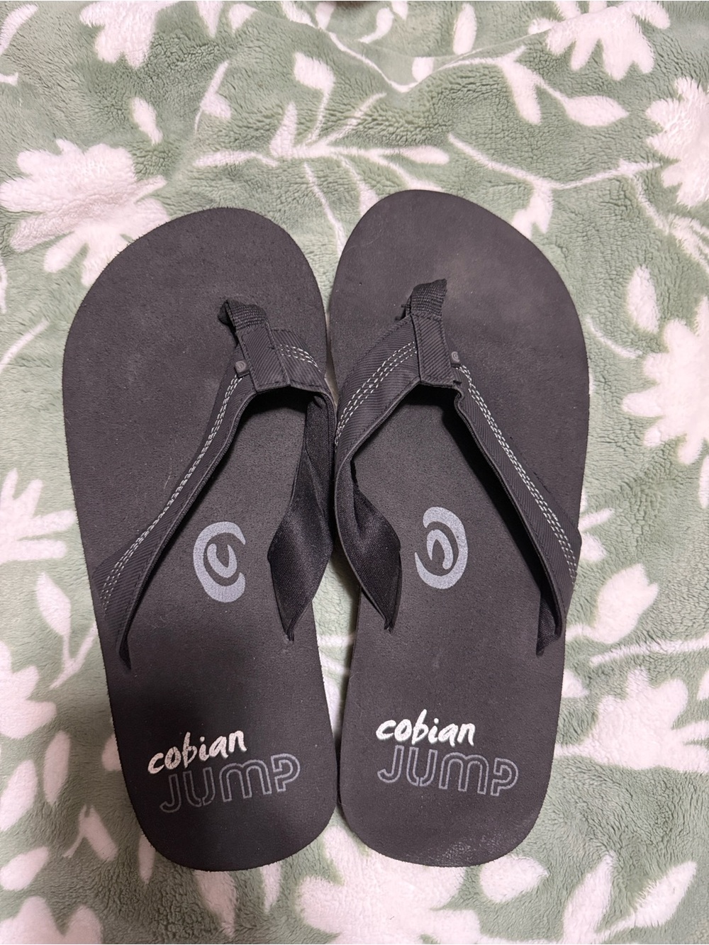 Cobian Black Men's Flip Flop Sandals